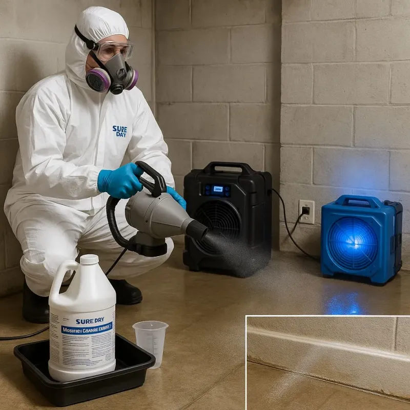 Sanitization and Odor Removal process in Horse Shoe, NC