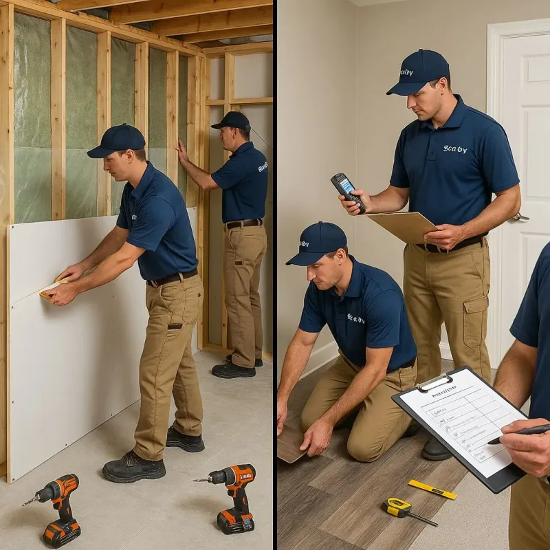 Repairs and Reconstruction process in Horse Shoe, NC