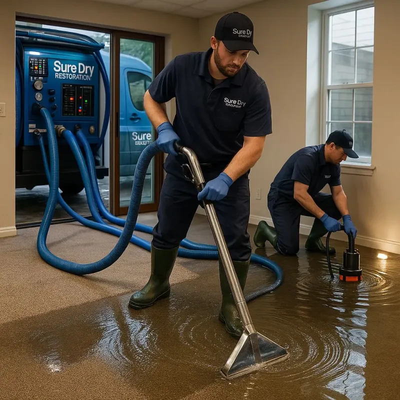 Water Extraction and Removal process in Horse Shoe, NC